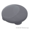 ラウンド プレート 2 x 2 - ラウンドボトム：[Dark Bluish Gray / ダークグレー]