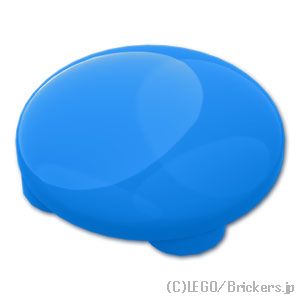 LEGO® パーツ 6144148 ラウンド プレート 2 x 2 - ラウンドボトム：[Dark Azure / ダークアズール] 2654-321 