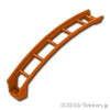 ローラーコースターレール - 6ブロック分の高低差：[Dark Orange / ダークオレンジ]