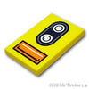 タイル 2 x 3 - ヘッドライトとウィンカー：[Yellow / イエロー]