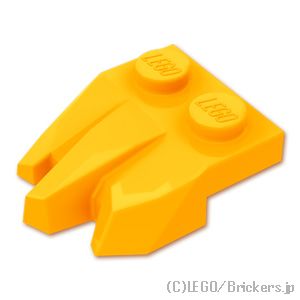 LEGO® パーツ 6478178 プレート 1 x 2 - 爪 / ロックフィンガー：[Bt,Lt Orange / ブライトライトオレンジ] 27261-191 
