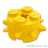 ブロック ラウンド 2 x 2 - 8スパイク：[Yellow / イエロー]