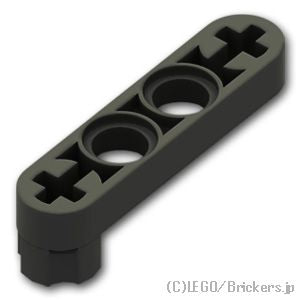 LEGO® パーツ 3200626/4107136/6331570 テクニック リフトアーム 1 x 4 - スタッドコネクター薄型：[Black / ブラック] 2825-026 
