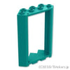 ドアフレーム 4 x 4 x 6 コーナー：[Dark Turquoise / ダークターコイズ]