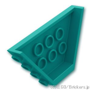 LEGO® パーツ 6364998 ティッパーエンド - ピン無し：[Dark Turquoise / ダークターコイズ] 30022-107 