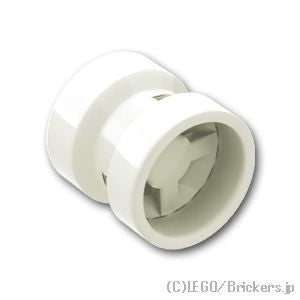 LEGO® パーツ 4170500 ホイール - 8 x 9 - ワイド：[White / ホワイト] 30027b-001