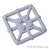 プレート 2 x 2 - バーフレーム スクエア：[Light Bluish Gray / グレー]
