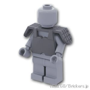 LEGO® パーツ 4210924/4612797/6248911 ミニフィグ アーマー - 忍者スタイル：[Dark Bluish Gray / ダークグレー] 30174-199 