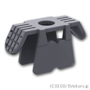 LEGO® パーツ 4210924/4612797/6248911 ミニフィグ アーマー - 忍者スタイル：[Dark Bluish Gray / ダークグレー] 30174-199