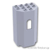 パネル 3 x 4 x 6 - 窓付きタレット壁：[Light Bluish Gray / グレー]