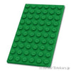 プレート 6 x 10：[Green / グリーン]