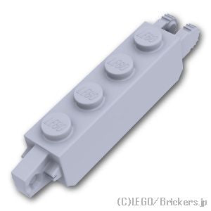 LEGO® パーツ 4211695/6314473 ヒンジ ブロック 1 x 4 - 垂直ロック / 垂直キャッチ：[Light Bluish Gray / グレー] 30387-194 
