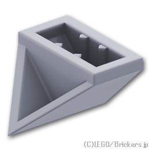 LEGO® パーツ 4223980/4544095/4653091 ダブル スロープ 45°- 2 x 1：[Light Bluish Gray / グレー] 3049-194 
