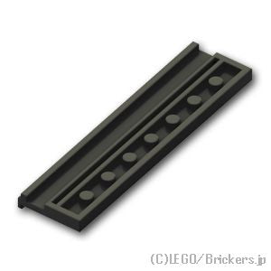 LEGO® パーツ 6161298 プレート 2 x 8 - ドアレール：[Black / ブラック] 30586-026 
