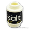ラウンドブロック 1 x 1 - Salt / 塩：[White / ホワイト]
