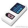 タイル 1 x 2 - バッテリー充電表示とグラフ：[White / ホワイト]