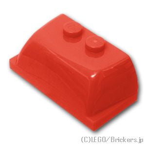 LEGO® パーツ 6186281 ウィンドスクリーン 2 x 4 x 1 1/3：[Red / レッド] 30841-021