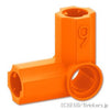 テクニック 軸/ピン アングル コネクター ＃6 - 90°：[Orange / オレンジ]