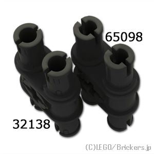 LEGO® パーツ 4119589 テクニック ダブル ピン - 3L：[Black / ブラック] 32138-026 