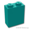 ブロック 1 x 2 x 2：[Dark Turquoise / ダークターコイズ]