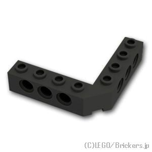 LEGO® パーツ 4156698/4529549/6170702 テクニック ブロック 5 x 5 - ライトアングル：[Black / ブラック] 32555-026 