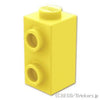 ブロック 1 x 1 x 1 2/3 - 1面スタッド：[Bt,Lt Yellow / ブライトライトイエロー]