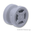 ホイール - 8 x 6 サイドスリット：[Light Bluish Gray / グレー]