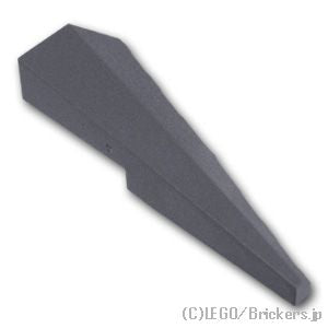 LEGO® パーツ 6431186 ウェッジ 5 x 2 - 左：[Dark Bluish Gray / ダークグレー] 3504-199 