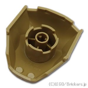 LEGO® パーツ 6467561 ラージ フィギュア フェイス - サンドマン：[Dark Tan / ダークタン] 3524pb04-138 