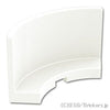 パネル 3 x 3 x 2 - コンベックスコーナー：[White / ホワイト]