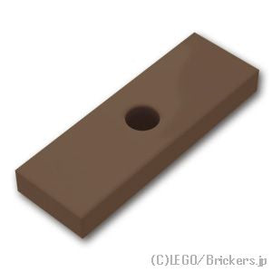 LEGO® パーツ 6272145 反転タイル 1 x 3 - 穴付き：[Dark Brown / ダークブラウン] 35459-308 