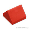 ダブル スロープ 45° - 1 x 1：[Red / レッド]