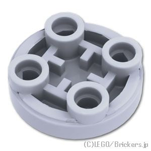 LEGO® パーツ 6462467/6508097 反転ラウンドタイル 2 x 2：[Light Bluish Gray / グレー] 3567-194