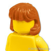 ミニフィグ ヘア - ミディアムロング：[Dark Orange / ダークオレンジ]