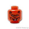 ミニフィグ ヘッド - 悪魔：[Red / レッド]