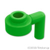 ラウンド プレート 1 x 1 - オープンスタッドとアーム：[Bt,Green / ブライトグリーン]