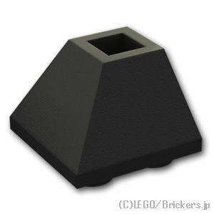 LEGO® パーツ 367626/4497186/4552039/6123840/6403373 逆コーナー スロープ 45°- 2 x 2：[Black / ブラック] 3676-026 