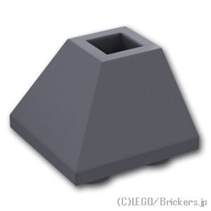 LEGO® パーツ 4210862 逆コーナー スロープ 45°- 2 x 2：[Dark Bluish Gray / ダークグレー] 3676-199 