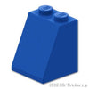 スロープ 65°- 2 x 2 x 2：[Blue / ブルー]