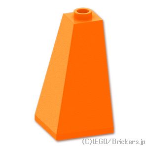 LEGO® パーツ 6536333 スロープ ダブル 75° 2 x 2 x 3 - コーナー：[Orange / オレンジ] 3685-106 