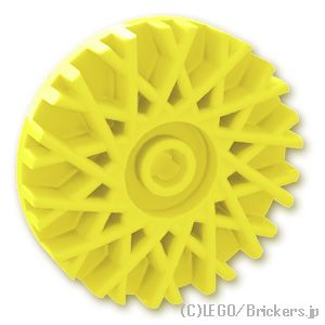 LEGO® パーツ 6420922 ホイールカバー - ホイール #56145専用 ：[Bt,Lt Yellow / ブライトライトイエロー] 37195-226