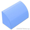 カーブ スロープ 1 x 2 x 1：[Bt,Lt Blue / ブライトライトブルー]