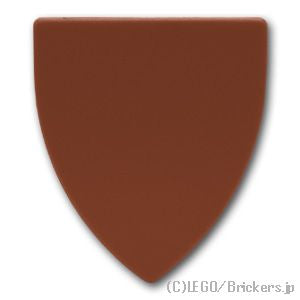 LEGO® パーツ 6353186 三角の盾：[Reddish Brown / ブラウン] 3846-192