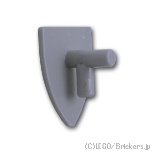 LEGO® パーツ 4211465 三角の盾：[Light Bluish Gray / グレー] 3846-194 