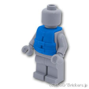LEGO® パーツ 6327531 ライフジャケット 2ストラップ：[Dark Azure / ダークアズール] 38781-321 