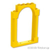 ドアフレーム 1 x 6 x 7 ラウンドピラー＆トップアーチ：[Yellow / イエロー]