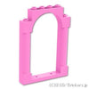 ドア フレーム 1 x 6 x 7 ラウンドピラー＆トップアーチ：[Bright Pink / ブライトピンク]