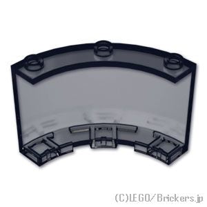 LEGO® パーツ 6522135 シリンダー 4 x 4 x 3 - クォーター：[Tr,Black / トランスブラック] 4041-375 