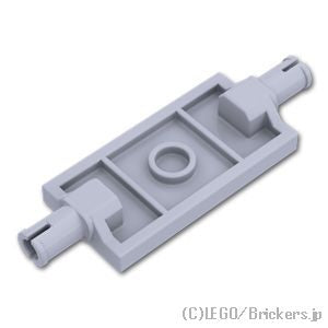 LEGO® パーツ 6408542 ホイール ホルダー - プレート 2 x 4：[Light Bluish Gray / グレー] 40687-194 