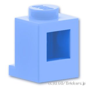 LEGO® パーツ 6387434 ブロック 1 x 1 - ヘッドライト：[Bt,Lt Blue / ブライトライトブルー] 4070-212 